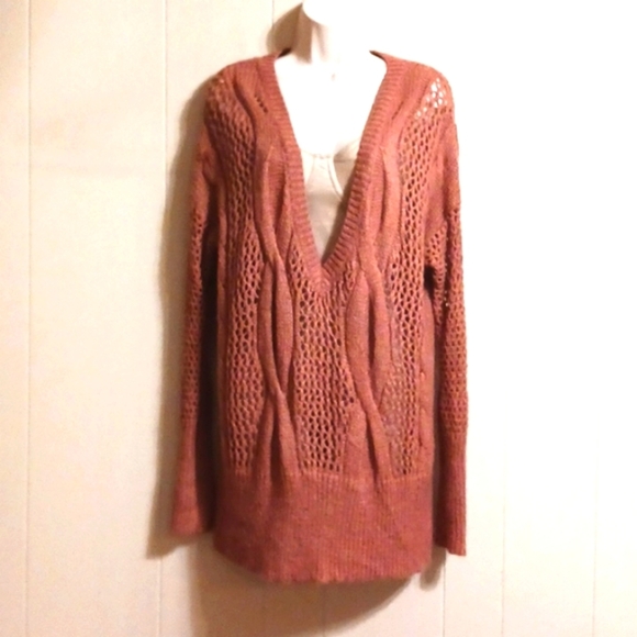 Anthropologie Oversized Mohair Knit Sweater by Kimchi Blue - Picture 8 of 11